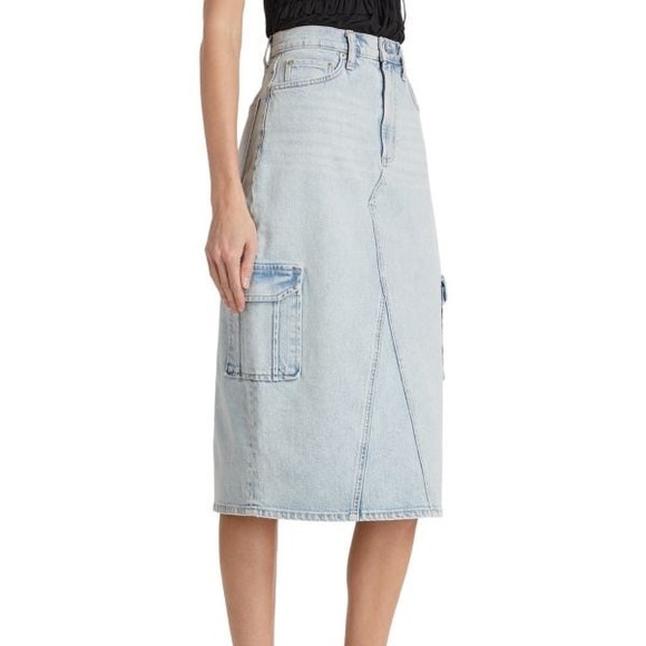 Rails Denim Midi-Skirt - Picture 3 of 12